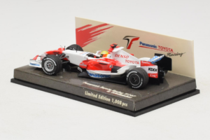 Toyota TF107 #11 R. Schumacher Panasonic Toyota Racing F1 2007 Minichamps 1:43 AM601286 Metāls — attēls 3 no 5