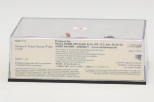 Toyota TF108 #12 J. Trulli Panasonic Toyota Racing F1 2008 Minichamps 1:43 AM61151 Metāls — attēls 5 no 6