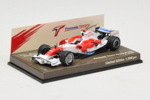 Toyota TF108 Panasonic #12 J. Trulli F1 2008 Minichamps 1:43 AM611513 Metāls — attēls 2 no 5