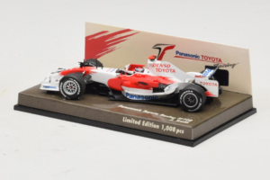 Toyota TF108 Panasonic #12 J. Trulli F1 2008 Minichamps 1:43 AM611513 Metāls — attēls 3 no 5