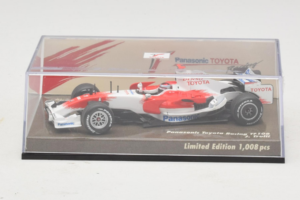 Toyota TF108 Panasonic #12 J. Trulli F1 2008 Minichamps 1:43 AM611513 Metāls — attēls 5 no 5