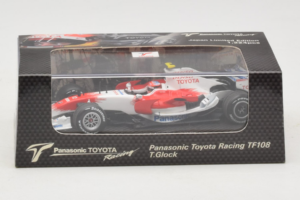 Toyota TF108 #17 T. Glock Panasonic Toyota Racing F1 2008 Minichamps 1:43 AM61152 Metāls — attēls 4 no 6
