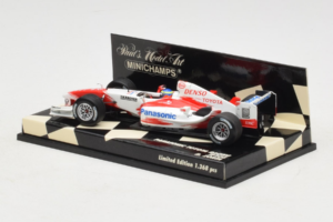 Toyota TF104 Panasonic #16 R. Zonta Panasonic Toyota Racing 2004 Minichamps 1:43 400040116 Metāls — attēls 3 no 5