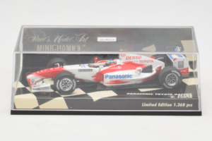 Toyota TF104 Panasonic #16 R. Zonta Panasonic Toyota Racing 2004 Minichamps 1:43 400040116 Metāls — attēls 4 no 5