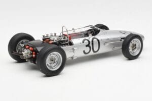 Porsche 804 #30 D. Gurney French Grand Prix 1962 AUTOart 1:18 86271 Metāls — attēls 2 no 6