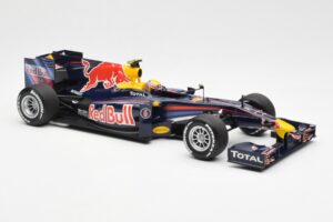 Red Bull RB6 #7 M. Webber Red Bull Racing Showcar 2010 Minichamps 1:18 150100076-R1 Metāls — attēls 4 no 6