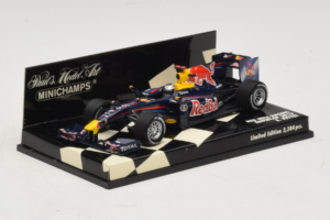 Red Bull Racing RB6 S. Vettel F1 Showcar 2010 Minichamps 1:43 400100075 Metāls — attēls 2 no 5