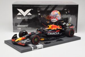 Red Bull RB18 Oracle #1 M. Verstappen Dutch GP 2022 Winner Minichamps 1:18 113221501 Sveķi — attēls 7 no 7