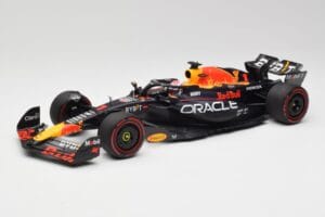 Red Bull RB19 #1 M. Verstappen Qatar Sprint Race 2nd WC 2023 Minichamps 1:18 110231801 Metāls