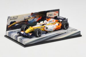 Renault R27 G. Fisichella / H. Kovalainen Showcar 2007 Minichamps 1:43 403070172 Metāls — attēls 2 no 5