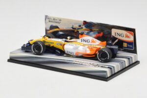 Renault R27 G. Fisichella / H. Kovalainen Showcar 2007 Minichamps 1:43 403070172 Metāls — attēls 3 no 5