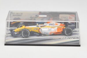 Renault R27 G. Fisichella / H. Kovalainen Showcar 2007 Minichamps 1:43 403070172 Metāls — attēls 5 no 5