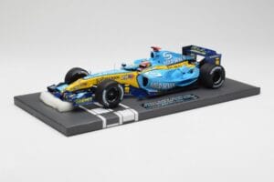 Renault F1 Team R25 #5 F. Alonso 3rd Place Brazil GP 2005 World Champion Minichamps 1:18 117051705 Metāls — attēls 2 no 7