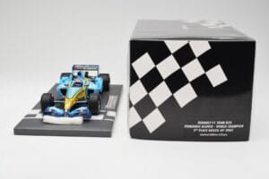 Renault F1 Team R25 #5 F. Alonso 3rd Place Brazil GP 2005 World Champion Minichamps 1:18 117051705 Metāls — attēls 6 no 7