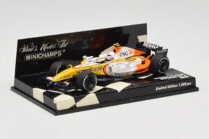 Renault R28 #6 Showcar 2008 Minichamps 1:43 400080076 Metāls — attēls 2 no 5