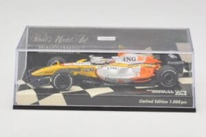 Renault R28 #6 Showcar 2008 Minichamps 1:43 400080076 Metāls — attēls 5 no 5