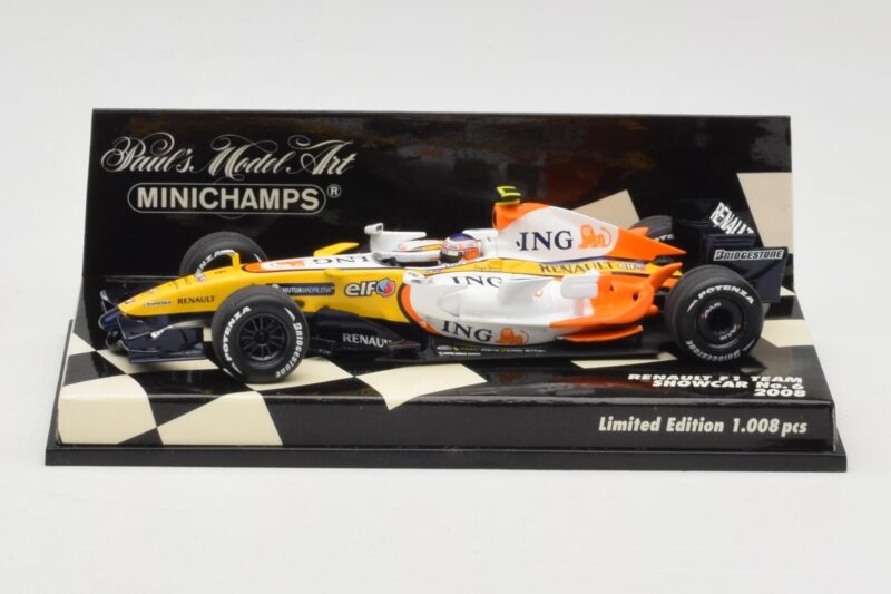 Renault R28 #6 Showcar 2008 Minichamps 1:43 400080076 Metāls