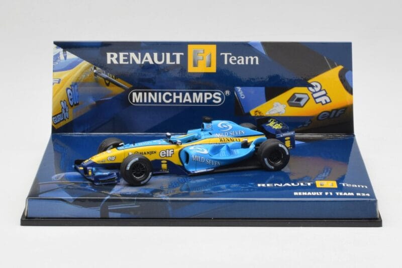 Renault R24 F1 2004 Minichamps 1:43 433040099 Metāls