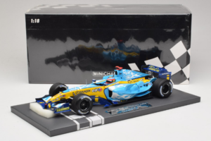 Renault R25 #5 F. Alonso 2nd Place Belgian GP 2005 Minichamps 1:18 117051605 Metāls — attēls 7 no 7