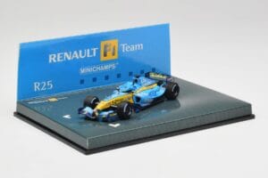 Renault R25 #1 F. Alonso F1 World Champion 2005 Minichamps 1:43 403050105 Metāls — attēls 2 no 4