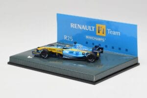 Renault R25 #1 F. Alonso F1 World Champion 2005 Minichamps 1:43 403050105 Metāls — attēls 3 no 4