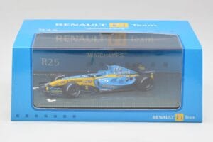 Renault R25 #1 F. Alonso F1 World Champion 2005 Minichamps 1:43 403050105 Metāls — attēls 4 no 4