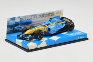 Renault R25 #5 F. Alonso Race Car 2005 Minichamps 1:43 403050025 Metāls — attēls 2 no 5