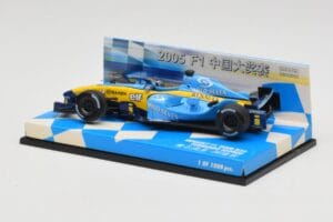 Renault R25 #5 F. Alonso Race Car 2005 Minichamps 1:43 403050025 Metāls — attēls 3 no 5