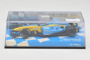 Renault R25 #5 F. Alonso Race Car 2005 Minichamps 1:43 403050025 Metāls — attēls 5 no 5