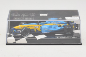 Renault R25 #6 G. Fisichella F1 2005 Minichamps 1:43 400050006 Metāls — attēls 5 no 5