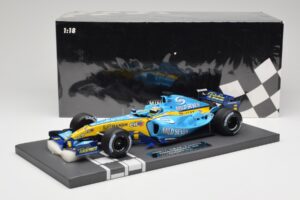 Renault R25 Mild Seven #6 G. Fisichella Australian GP 2005 Winner Minichamps 1:18 117050106 Sveķi — attēls 7 no 7