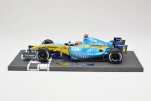 Renault R25 #5 F. Alonso Bahrain GP 2005 Minichamps 1:18 117050305 Sveķi