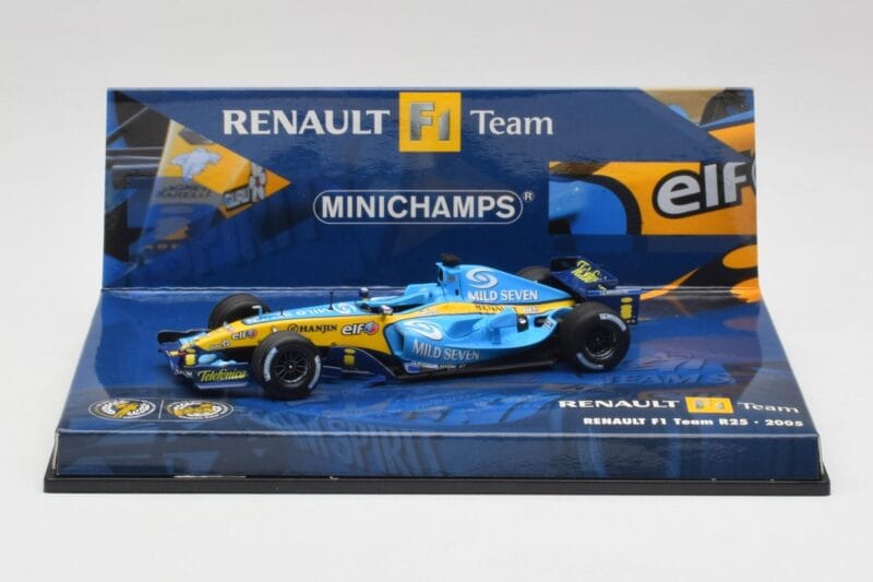Renault R25 F1 Showcar 2005 Minichamps 1:43 433050099 Metāls