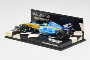 Renault R26 G. Fisichella Showcar F1 2006 Minichamps 1:43 400060072 Metāls — attēls 2 no 5