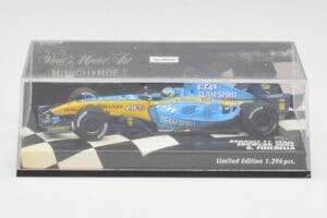 Renault R26 G. Fisichella Showcar F1 2006 Minichamps 1:43 400060072 Metāls — attēls 4 no 5
