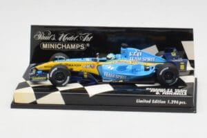 Renault R26 G. Fisichella Showcar F1 2006 Minichamps 1:43 400060072 Metāls