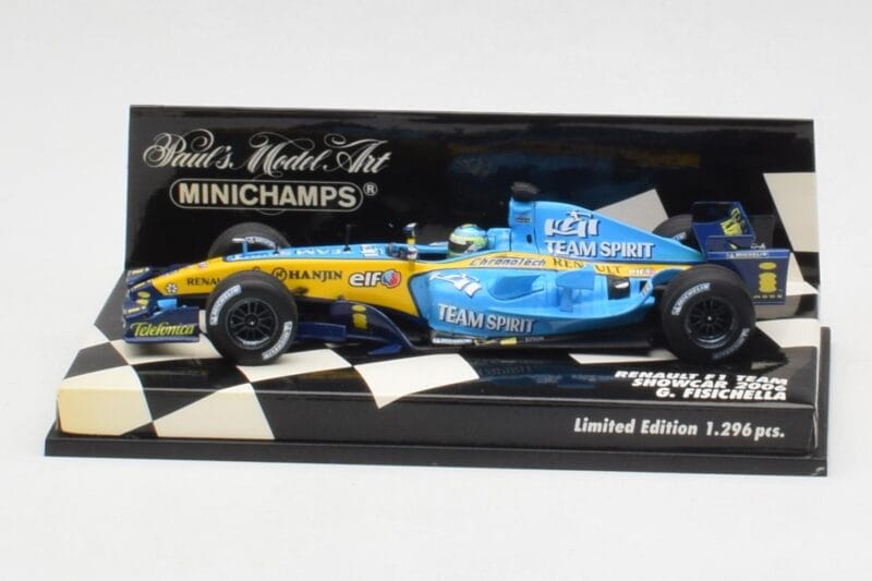 Renault R26 G. Fisichella Showcar F1 2006 Minichamps 1:43 400060072 Metāls