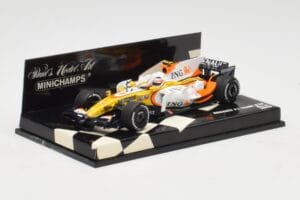 Renault R28 #6 N. Piquet Jr. F1 2008 Minichamps 1:43 400080006 Metāls — attēls 2 no 5