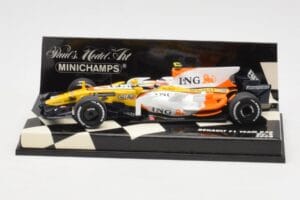 Renault R28 #6 N. Piquet Jr. F1 2008 Minichamps 1:43 400080006 Metāls