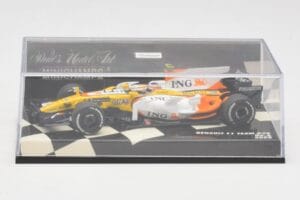 Renault R28 #6 N. Piquet Jr. F1 2008 Minichamps 1:43 400080006 Metāls — attēls 5 no 5