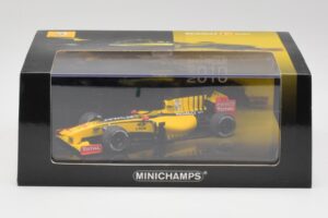 Renault R30 #10 R. Kubica F1 2010 Minichamps 1:43 576410 Metāls — attēls 4 no 4