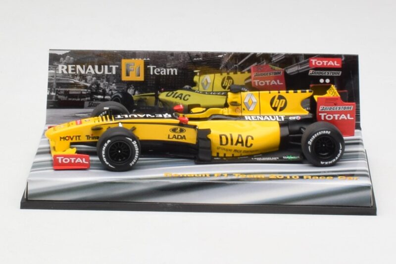 Renault R30 #10 R. Kubica F1 Showcar 2010 Minichamps 1:43 7711426978 Metāls