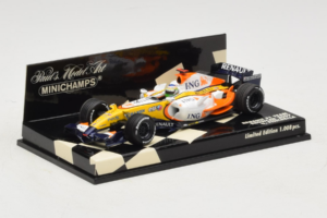 Renault R27 #3 G. Fisichella Renault F1 Team Showcar 2007 Minichamps 1:43 400070073 Metāls — attēls 2 no 5
