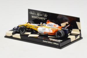 Renault R27 #3 G. Fisichella Renault F1 Team Showcar 2007 Minichamps 1:43 400070073 Metāls — attēls 3 no 5