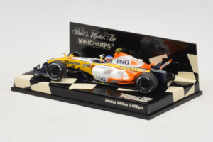 Renault R27 #4 H. Kovalainen Renault F1 Team Showcar 2007 Minichamps 1:43 400070074 Metāls — attēls 3 no 5
