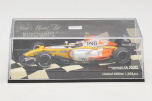 Renault R27 #4 H. Kovalainen Renault F1 Team Showcar 2007 Minichamps 1:43 400070074 Metāls — attēls 4 no 5