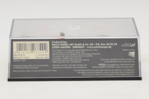 Renault R27 #4 H. Kovalainen Renault F1 Team Showcar 2007 Minichamps 1:43 400070074 Metāls — attēls 5 no 5