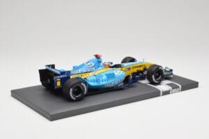 Renault R25 #5 F. Alonso San Marino GP Winner 2005 Minichamps 1:18 117050405 Sveķi — attēls 3 no 7