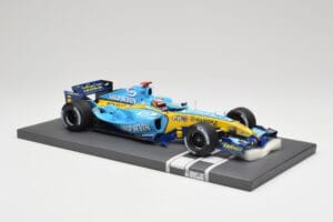 Renault R25 #5 F. Alonso San Marino GP Winner 2005 Minichamps 1:18 117050405 Sveķi — attēls 4 no 7