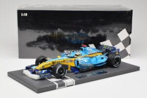 Renault R26 #1 F. Alonso China GP 2006 Minichamps 1:18 117061601 Sveķi — attēls 7 no 7
